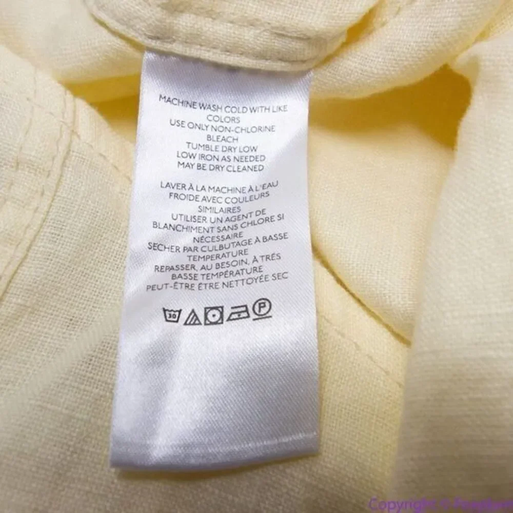 NEW Free People 100% Linen Crossover Back Bennie Crop Blazer, XS‎